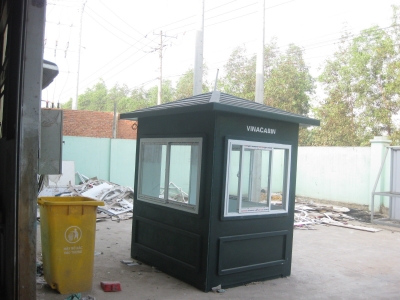Chòi canh gác mái dốc kích thước 1,9x1,7m