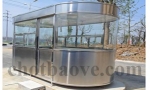 Nhà bảo vệ inox kính