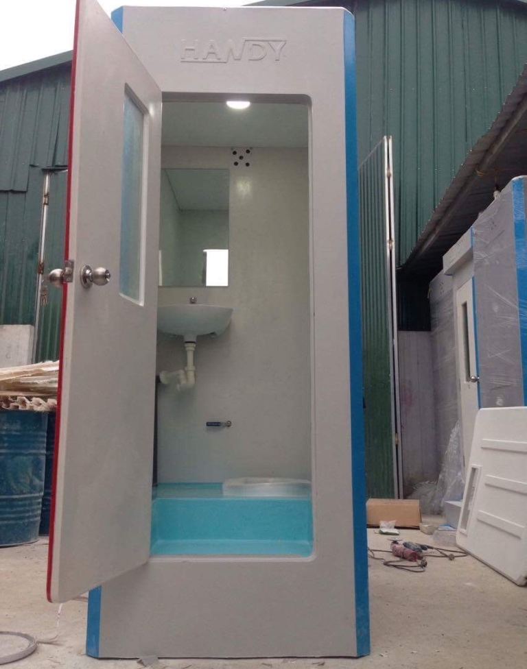 Nhà vệ sinh di động H17.1 bàn cầu xổm