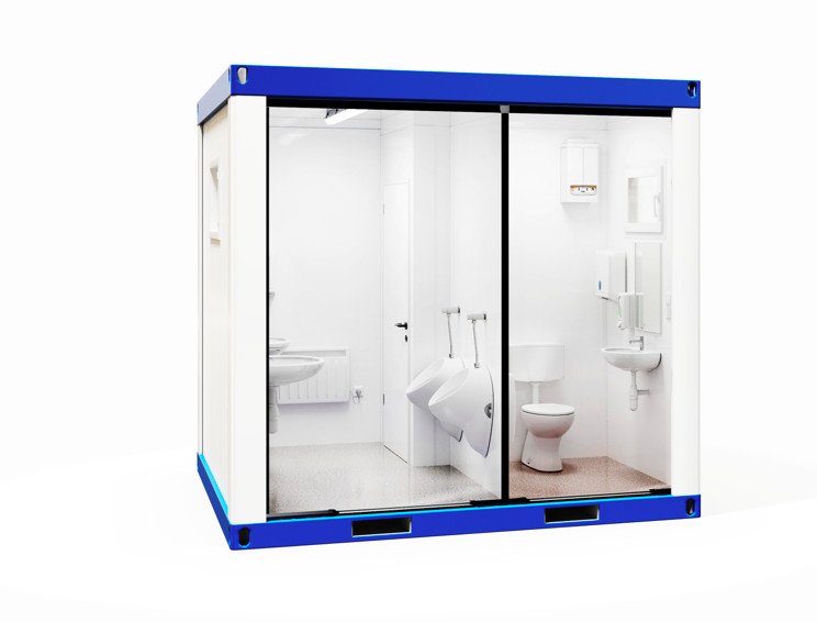 Nhà vệ sinh di động hiện đại