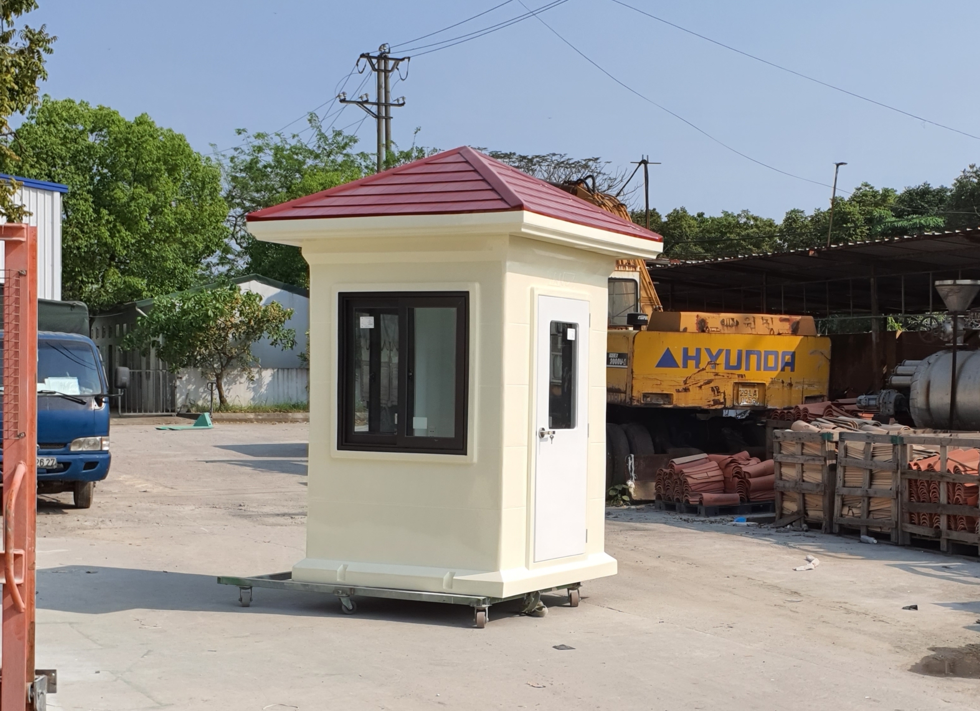 Chốt bảo vệ Handy được đúc nguyên khối từ vật liệu composite