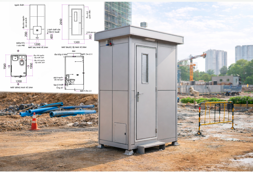 Nhà vệ sinh di động Handy H26.1